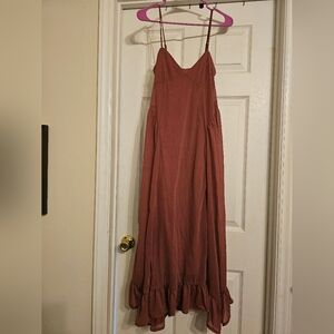 NWT Elegant MauveSleeveless Dress. Size:S.